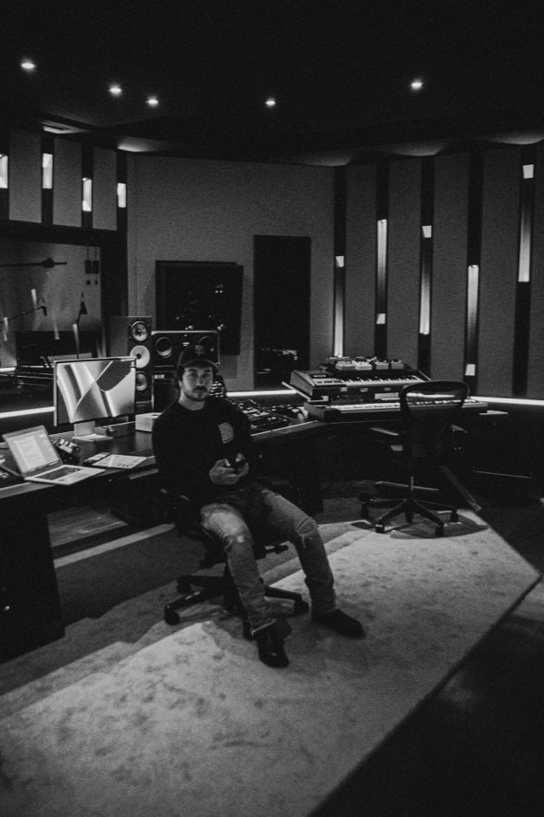 Francesco Di Giovanni in the control room